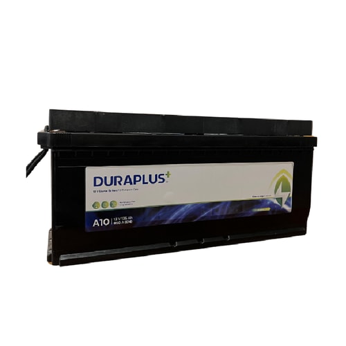 12V 135Ah Duraplus Tam Kapalı R+ Tırnaklı D4A Akü
